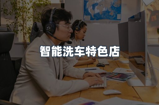 智能洗车特色店